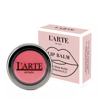 LARTE DEL BELLO Блеск-бальзам с витаминами и маслом Ши карамельки / Lip Balm 2,4 гр