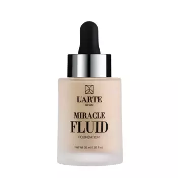 LARTE DEL BELLO Флюид тональный легкий, тон 1W / MIRACLE Fluid 30 гр