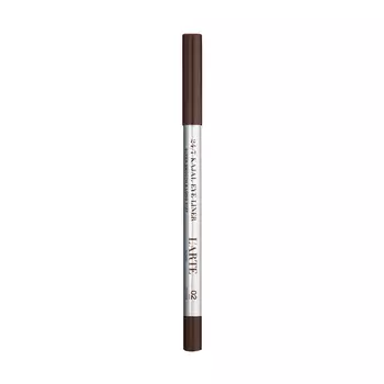 LARTE DEL BELLO Карандаш-кайял устойчивый для глаз 24/7, 02 / Kajal eyeliner dark chocolate 1 гр
