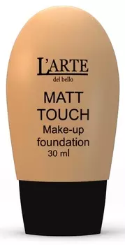 LARTE DEL BELLO Крем тональный для лица, тон 04 / EFFETTO MATT 30 мл