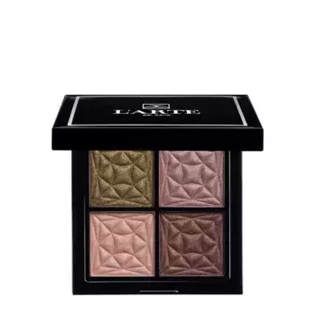 LARTE DEL BELLO Палетка теней, 07 оливково-коричневая / QUADRO ELEGANTO give a glam 8 гр
