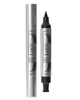 LARTE DEL BELLO Подводка-маркер для век со штампом, чёрная / WING LINER 3,8 г