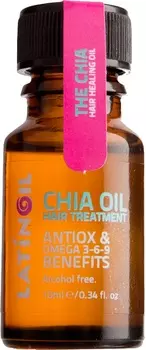 LATINOIL Масло из семян чиа для волос / CHIA OIL HAIR TREATMENT 10 мл