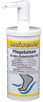 LAUFWUNDER Бальзам для ухода за диабетической стопой, с дозатором 450 мл