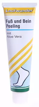 LAUFWUNDER Крем-пилинг с экстрактом алоэ вера для ног 75 мл