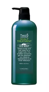 LEBEL Крем-уход для кожи головы и волос мужской Ледяная мята / THEO SCALP TREATMENT ICE MINT 600 мл