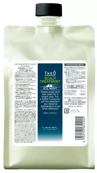 LEBEL Крем-уход для кожи головы и волос мужской Ледяная мята / THEO SCALP TREATMENT ICE MINT 1000 мл