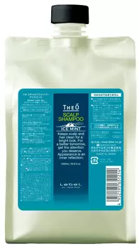 LEBEL Шампунь мужской многофункциональный Ледяная мята / THEO SCALP SHAMPOO ICE MINT 1000 мл