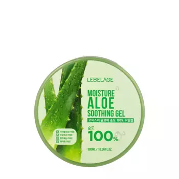 LEBELAGE Гель увлажняющий успокаивающий с экстрактом алоэ / Lebelage Moisture Aloe 100% Soothing Gel 300 мл