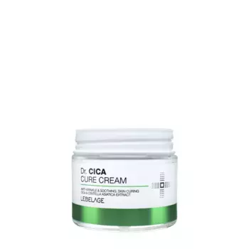 LEBELAGE Крем антивозрастной смягчающий для лица с центеллой / Lebelage Dr.Cica Cure Cream 70 мл