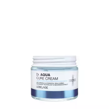 LEBELAGE Крем для обезвоженной кожи лица с экстрактом водорослей / Lebelage Dr.Aqua Cure Cream 70 мл