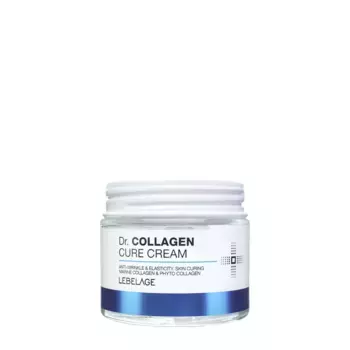 LEBELAGE Крем придающий эластичность для лица с коллагеном / Lebelage Dr.Collagen Cure Cream 70 мл