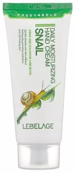 LEBELAGE Крем увлажняющий с муцином улитки для рук 100 мл
