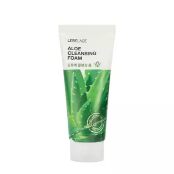 LEBELAGE Пенка для умывания увлажняющая с экстрактом алоэ / Lebelage Aloe Cleansing Foam 100 мл