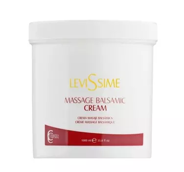 LEVISSIME Крем массажный для тела / MASSAGE BALSAMIC CREAM 1000 мл