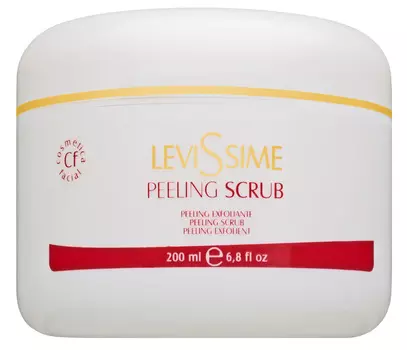 LEVISSIME Пилинг-скраб с гранулами жожоба для лица и тела / Peeling Scrub 200 мл