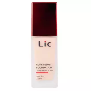 LIC Крем тональный, 03Y / Soft velvet foundation 32 мл