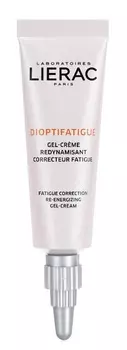 LIERAC Гель-крем тонизирующий, коррекция признаков усталости / ДИОПТИФАТИГ 15 мл