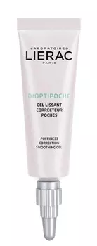 LIERAC Гель разглаживающий, коррекция мешков под глазами / ДИОПТИПОШ 15 мл