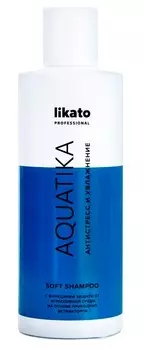 LIKATO PROFESSIONAL Софт-шампунь с коноплей для волос / AQUATIKA 250 мл