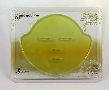 ЛИКОБЕРОН Маска-аппликатор гидрогелевая антивозрастная 45+ с экстрактом ириса 1 шт