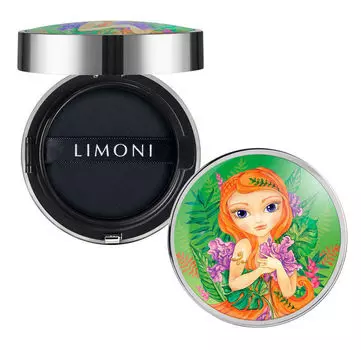 LIMONI Флюид кушон тональный SPF 35 PA++ № 02 / All Stay Cover Cushion Jungle Princess Medium