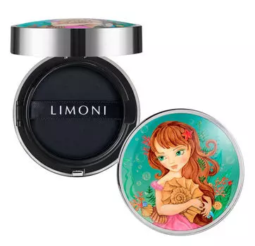 LIMONI Флюид кушон тональный SPF 35 PA++ № 01 / All Stay Cover Cushion Sea Princess Light