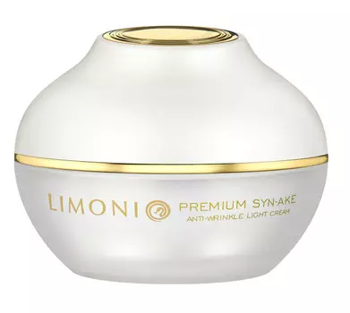 LIMONI Крем антивозрастной легкий со змеиным ядом для лица / Premium Syn-Ake Anti-Wrinkle Cream Light 50 мл
