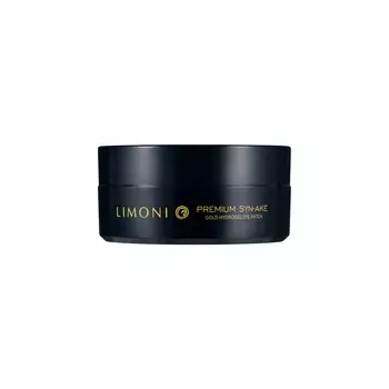 LIMONI Патчи гелевые антивозрастные со змеиным ядом для век / Premium Syn-Ake Gold Hydrogel Eye Patch 60 шт