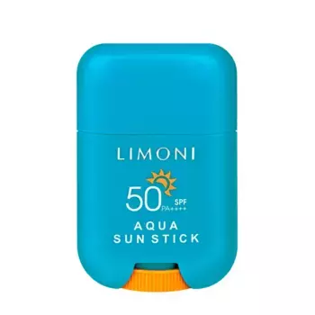 LIMONI Стик солнцезащитный SPF 50+РА++++ / Aqua Sun Stick 16.5 гр