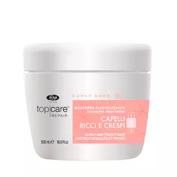 LISAP MILANO Маска разглаживающая для вьющихся и непослушных волос / Тор Care Repair Elasticising Mask Curly and Frizzy Hair 500 мл