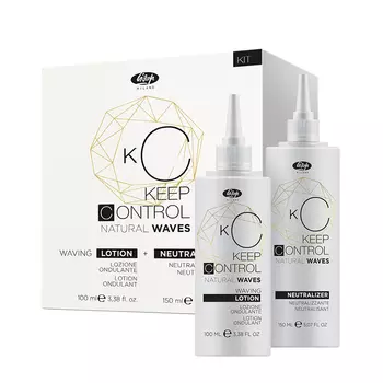 LISAP MILANO Набор для перманентной завивки (лосьон 100 мл + нейтрализатор 150 мл) KEEP CONTROL