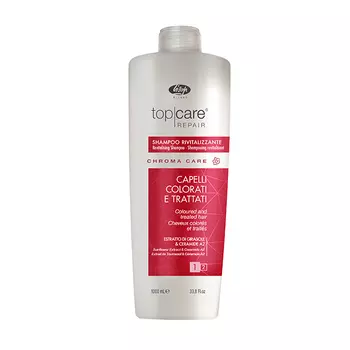 LISAP MILANO Шампунь оживляющий для окрашенных волос / Top Care Repair Chroma Care Revitalizing Shampoo 1000 мл