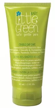 LITTLE GREEN Уход отшелушивающий и очищающий от молочных корочек / BABY 45 мл
