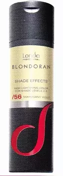 LONDA PROFESSIONAL 56 краска для волос (цветное мелирование), махагоново-фиолетовый / L-BLONDORAN Shade Effects 120 г