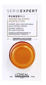 LOREAL PROFESSIONNEL Флюид-добавка c золотистым пигментом / POWERMIX ШОТ SAND 15 мл