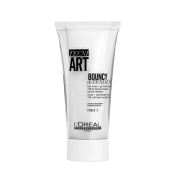 L'OREAL PROFESSIONNEL Крем-гель 2 в 1, создание локонов для вьющихся волос Баунси Энд Тендер / TECNI.ART 150 мл