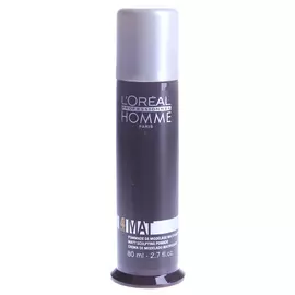 L'OREAL PROFESSIONNEL Крем-паста матирующая для гибкой, эластичной фиксации 4, для мужчин / HOMME 80 мл