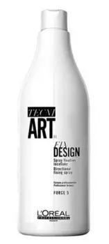 LOREAL PROFESSIONNEL Спрей для локальной фиксации с защитой от УФ-лучей Фикс Дизайн 5 / TECNI.ART 1000 мл