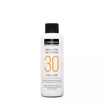 LORVENN Эмульсия окислительная для аммиачной краски 9% / Emulsion Oxycreme 30 Volume 70 мл