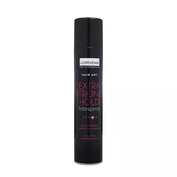 LORVENN Лак для укладки волос экстра сильной фиксации / HAIR SPRAY 400 мл