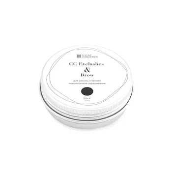 LUCAS COSMETICS Хна для окрашивания ресниц и бровей, черная (в баночке) / CC Eyelashes & Brow 10 г