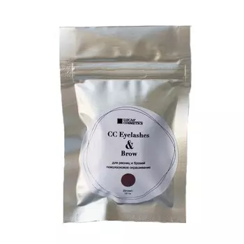 LUCAS COSMETICS Хна для окрашивания ресниц и бровей, черная (в саше) / СС Eyelashes & Brow 10 г