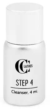LUCAS' COSMETICS Состав для завивки ресниц № 4 очищение / CC Lashes 4 мл
