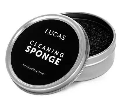 LUCAS' COSMETICS Спонж для чистки сухих кистей / Dry cleansing jar
