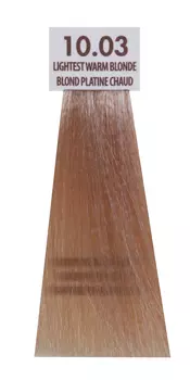 MACADAMIA NATURAL OIL 10.03 краска для волос, платиновый теплый блондин / MACADAMIA COLORS 100 мл