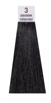 MACADAMIA NATURAL OIL 3 краска для волос, темный каштановый / MACADAMIA COLORS 100 мл