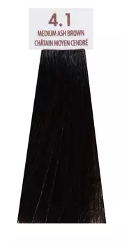 MACADAMIA NATURAL OIL 4.1 краска для волос, средний пепельный каштановый / MACADAMIA COLORS 100 мл