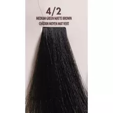 MACADAMIA NATURAL OIL 4/2 краска для волос, средний зелено матовый каштановый / MACADAMIA COLORS 100 мл