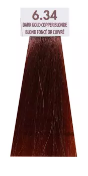 MACADAMIA NATURAL OIL 6.34 краска для волос, темный золотистый медный блондин / MACADAMIA COLORS 100 мл